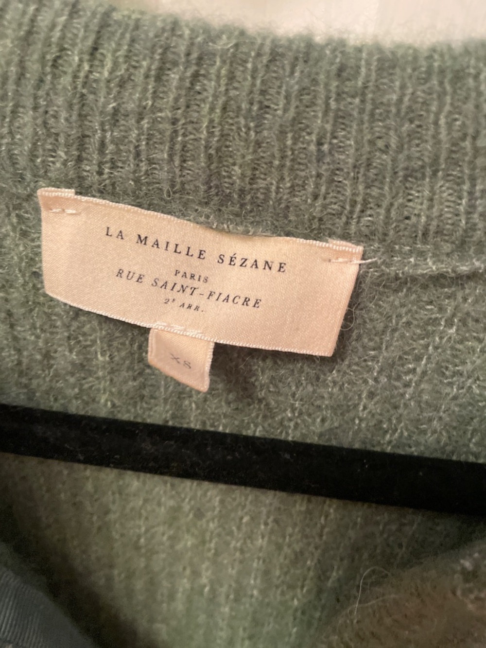 Sezane Othello Cardigan Laurel - Size XS - Picture 4 of 5